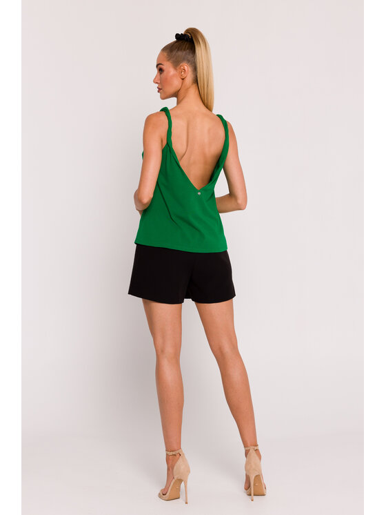 Made of Emotion Made of Emotion Halenka M792 Zelená Generous Fit