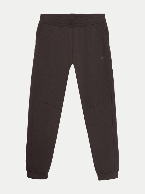 4F 4F Spodnji del trenirke 4FWSS24TTROM648 Rjava Regular Fit