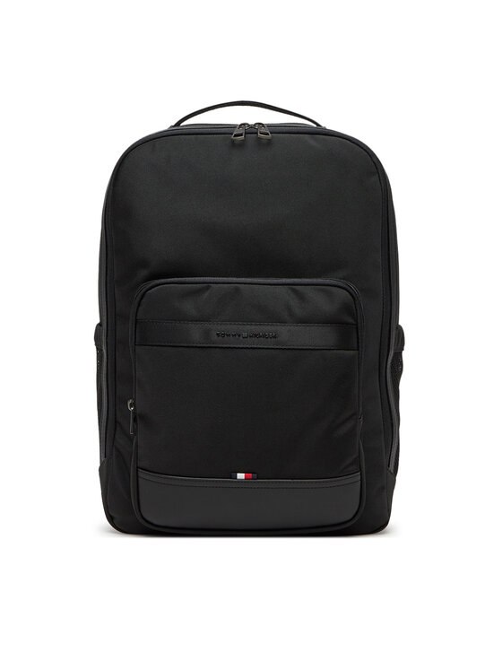 Tommy Hilfiger Ruksak Th Nylon Travel Backpack AM0AM13469 Čierna