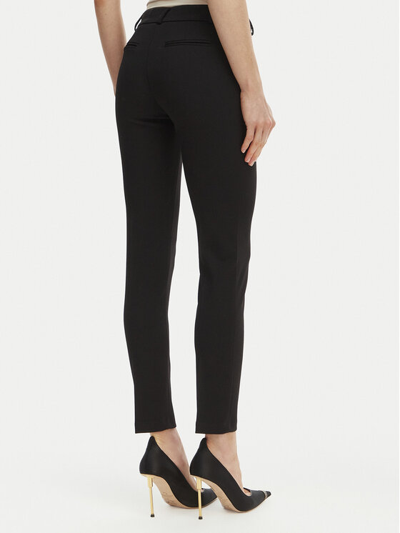 Rinascimento Rinascimento Hlače CFC0127865003 Crna Slim Fit