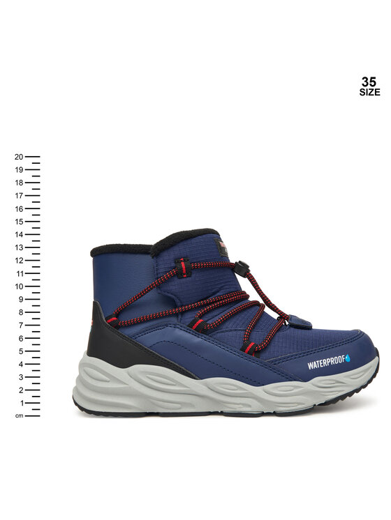 Skechers Skechers Sněhule Turbo Tread 406385L NVBK Tmavomodrá