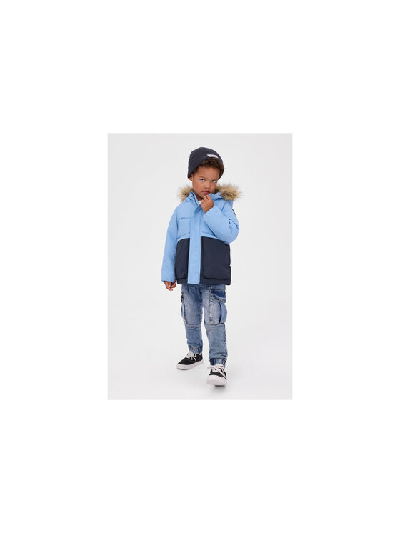 minoti minoti Kurtka zimowa 33COAT202 Niebieski jasny Parka Fit