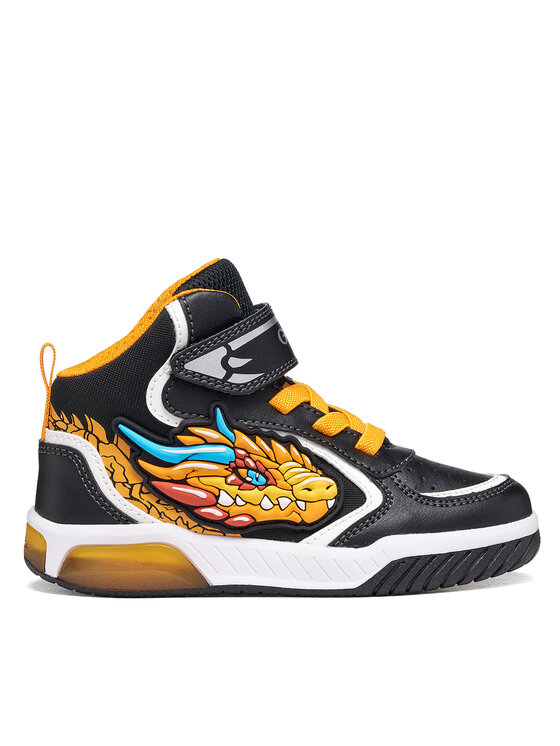 Geox Sneakers J Inek Boy J669CA 014BC C0038 D Negru