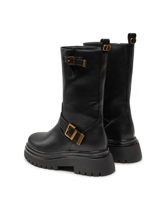 TWINSET TWINSET Μποτάκια 242TCP042 Μαύρο