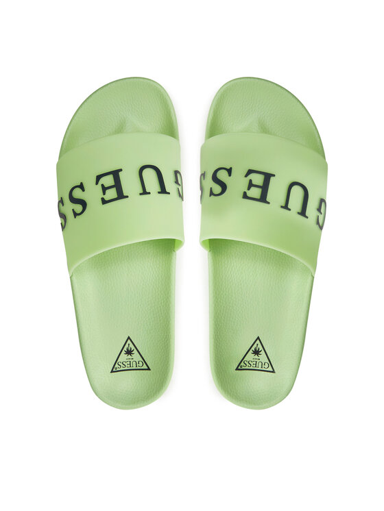 Guess Guess Şlapi F4GZ10 BB00F Verde