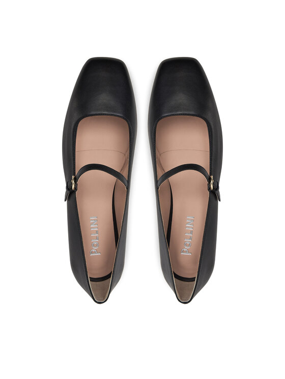 Pollini Pollini Μπαλαρίνες SA11051C1MTE0000 Μαύρο