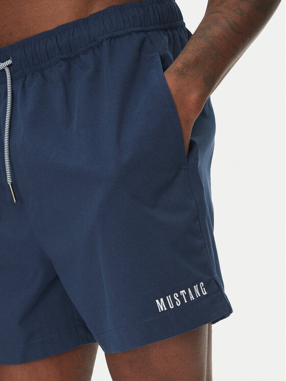 Mustang Mustang Badeshorts Oceanside 1016478 Dunkelblau Regular Fit