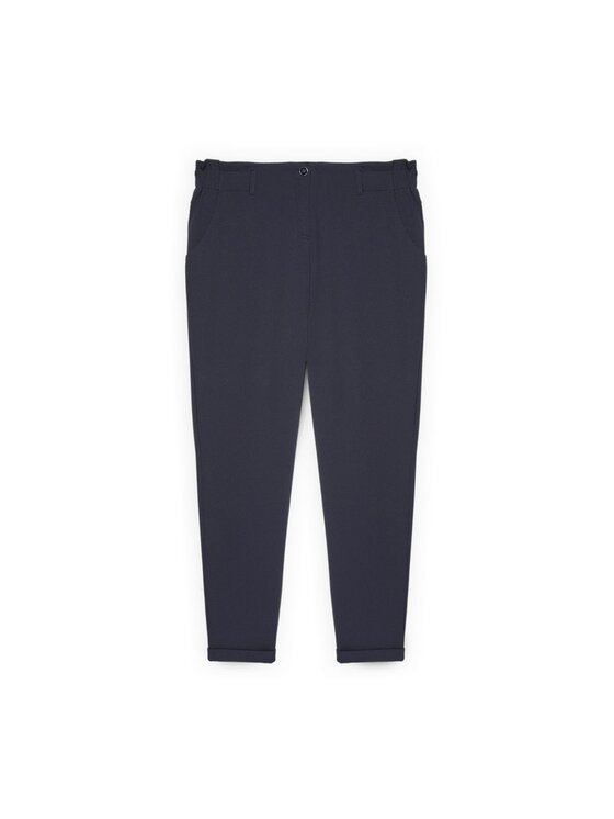 Fiorella Rubino Fiorella Rubino Pantaloni di tessuto P177L002333N034 Blu Regular Fit