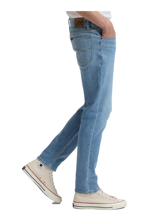 Lee Lee Jeansy 112377686 Niebieski Slim Fit