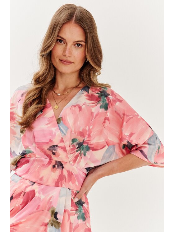 NAOKO NAOKO Každodenné šaty Tuscany Blush Ružová Regular Fit