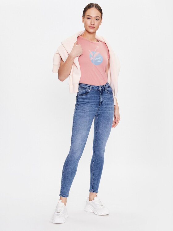 Mustang Mustang Jeans hlače Georgia 1013578 Modra Super Skinny Fit