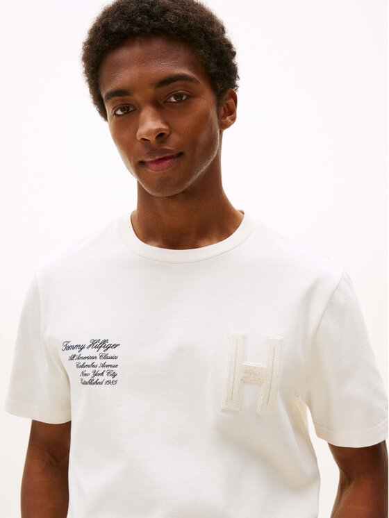 Tommy Hilfiger Tommy Hilfiger T-shirt 89847 Beige Regular Fit
