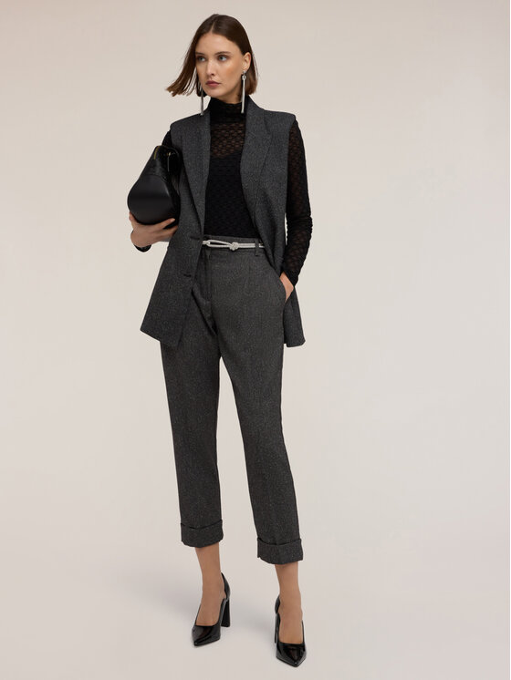 Motivi Motivi Giacca outdoor L005Q000067N0V3 Grigio Regular Fit