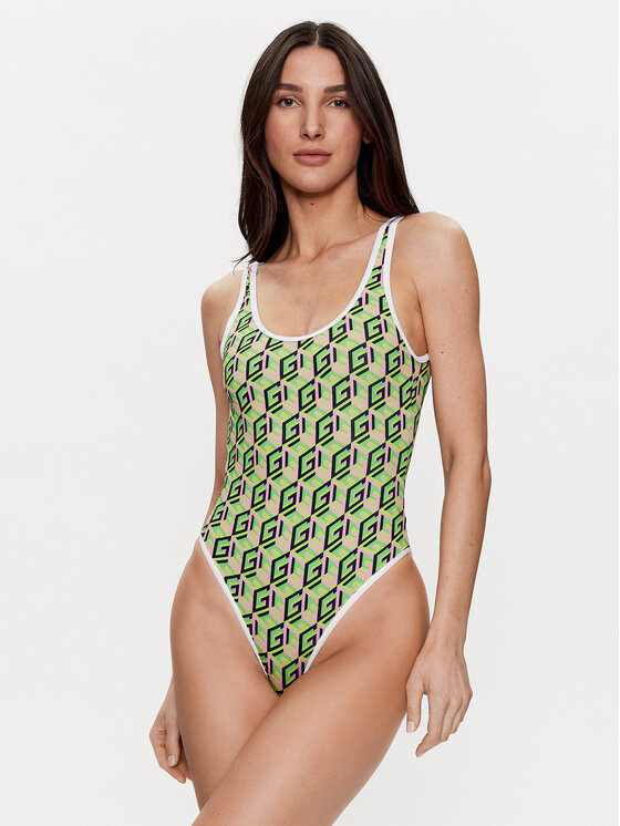 Női Női fürdőruha Guess, Méret: XS, Zöld, E3GJ27 MC045