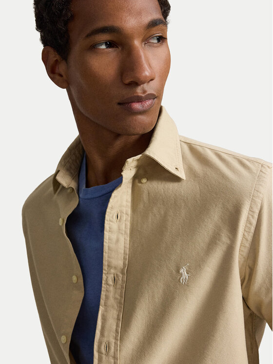 Polo Ralph Lauren Polo Ralph Lauren Camicia 710805564515 Beige chiaro Regular Fit