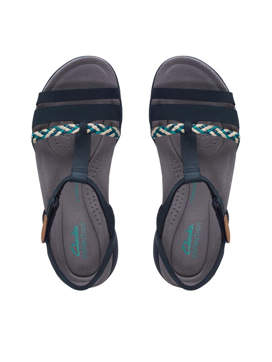 Clarks Clarks Sandale Amanda Tealite 26171128 Tamnoplava