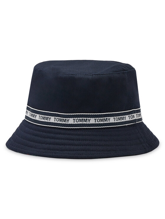 Cappello Tommy Tartan Bucket Hat AU0AU01601
