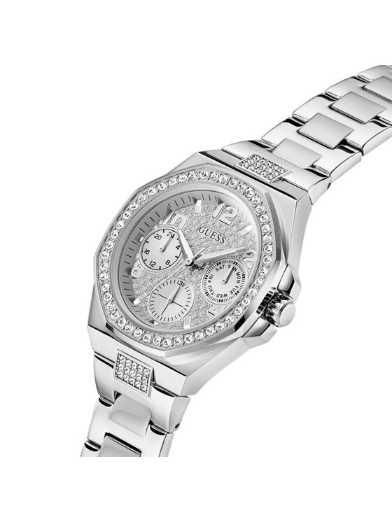 Guess Guess Ρολόι GW0777L1 Ασημί