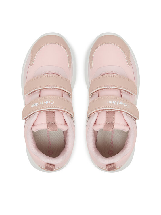 Calvin Klein Calvin Klein Сникърси Low Cut Velcro Sneaker V1A9-83102-1845 D Розов