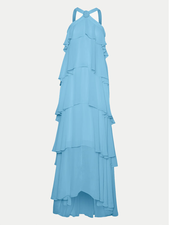 Vero Moda Vero Moda Večerné šaty Felicia 10295237 Modrá Tight Fit