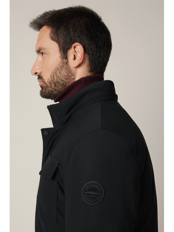 Lancerto Lancerto Kurtka przejściowa Kurtka Czarna Horgen KU073225000009 Czarny Regular Fit