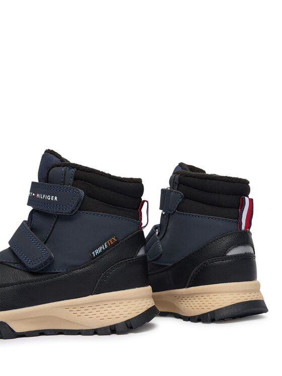 Tommy Hilfiger Tommy Hilfiger Šnurovacia obuv T1X5-34134-1592X656 M Tmavomodrá