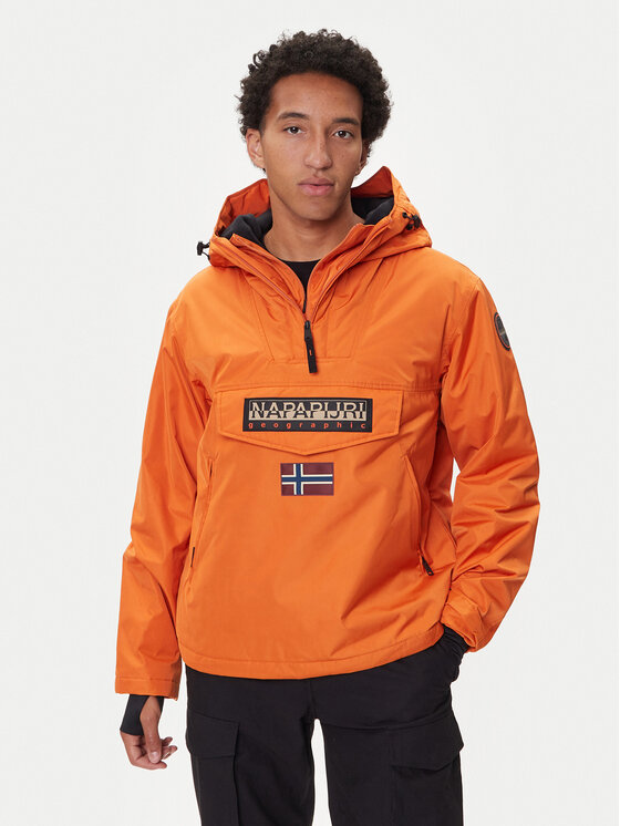 Napapijri Napapijri Anorak Rainforest Next NP0A4IB9 Oranžna Regular Fit