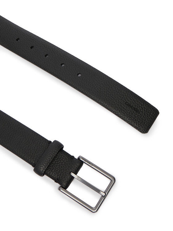 Calvin Klein Calvin Klein Pasek Warmth Buckle Pebble 35Mm Fixed LV04D7062G Czarny
