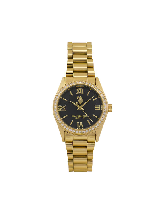 U.S. Polo Assn. U.S. Polo Assn. Ρολόι Melanie USP8464BK Χρυσό