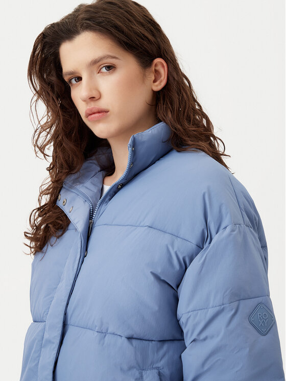 Roxy Roxy Zimska jakna Sweetest Road ERJJK03619 Modra Boxy Fit