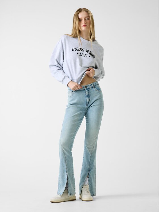 Guess Jeans Guess Jeans Sweatshirt 180726 Grau Classic Fit
