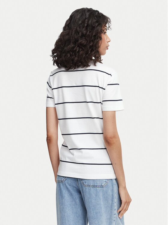 Beverly Hills Polo Club Beverly Hills Polo Club T-särk P-SS26W-TS0162 Valge Regular Fit