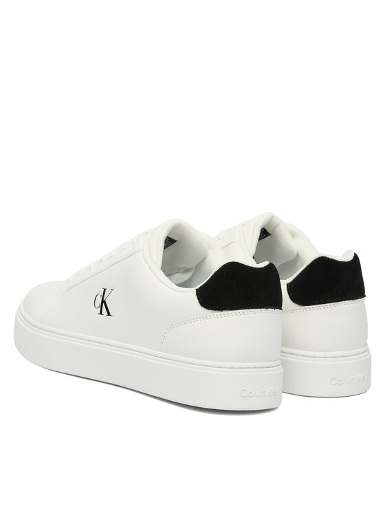 Calvin Klein Calvin Klein Sneakers Classic Cupsole Laceup Lth YM0YM01435 Alb