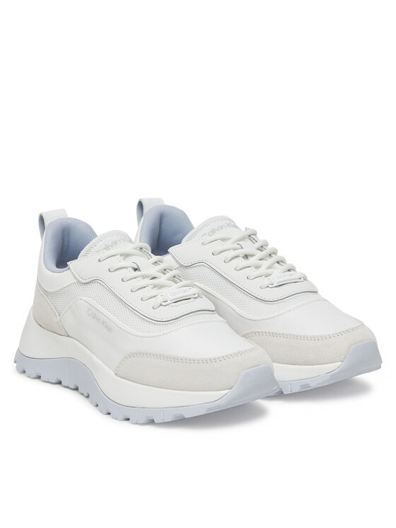 Calvin Klein Calvin Klein Tenisice Runner Lace Up Mesh Mix HW0HW02487 Bijela