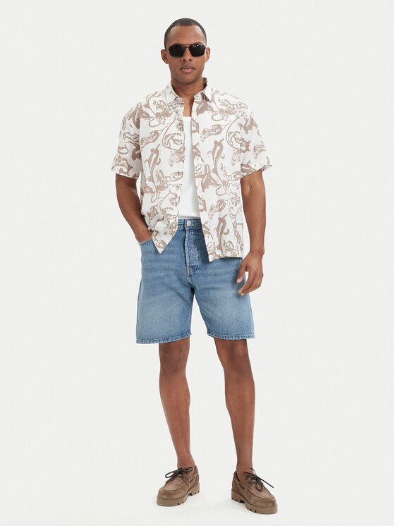 Jack & Jones Jack & Jones Bavlnené šortky Ony Original 12290841 Modrá Regular Fit