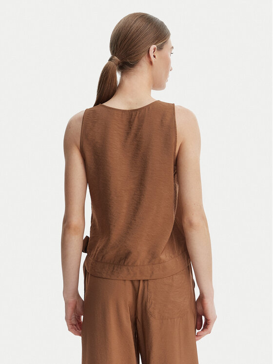 Marella Marella Top Umico 2613161024 Hnedá Regular Fit