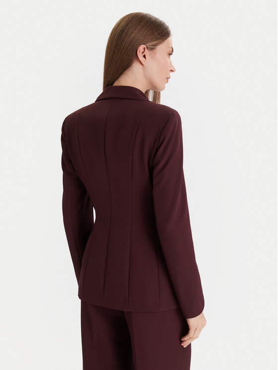 Maryley Maryley Sacou 25IB139/43BU Vișiniu Regular Fit