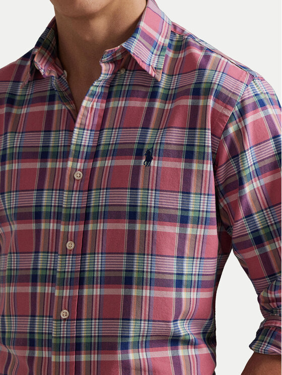 Polo Ralph Lauren Polo Ralph Lauren Krekls 710922273006 Rozā Custom Fit