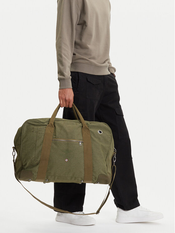 Aeronautica Militare Aeronautica Militare Nädalavahetuse kott 252BO1158UCT03589 Roheline