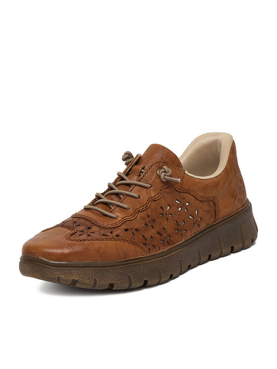 Rieker Rieker Polobotky N1358-22 Hnědá
