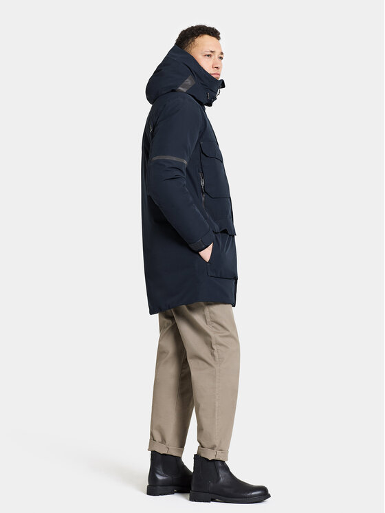 Didriksons Зимова куртка Drew Usx Parka 7 504853 Cиній Standard