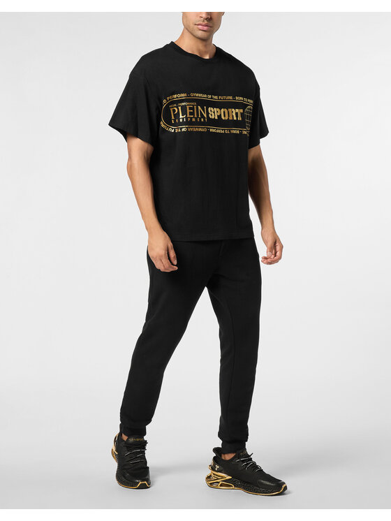 Plein Sport Plein Sport T-Shirt 28493 Černá Regular Fit