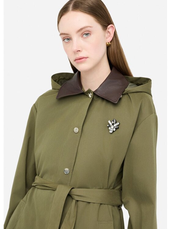 Liu Jo Liu Jo Giacca da donna MF5083T108A90512 Verde Regular Fit