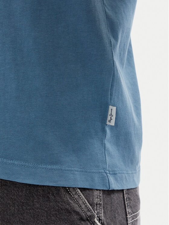 Pepe Jeans Pepe Jeans T-särk Jacko PM508664 Sinine Regular Fit