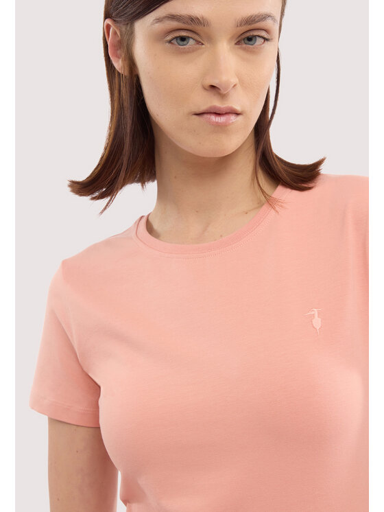 Trussardi Trussardi T-shirt G1086000240N019 Rosa Regular Fit