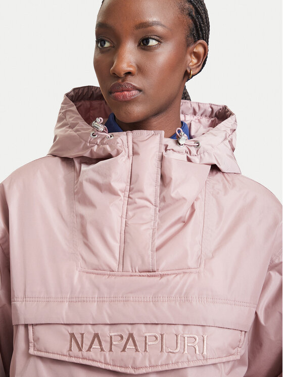 Napapijri Napapijri Giacca anorak Rainforest Optique W NP0A8AHAP241 Rosa chiaro Oversize