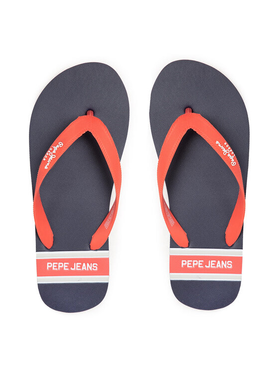Pepe Jeans Pepe Jeans Žabky Bay Beach Man PMS70096 Červená