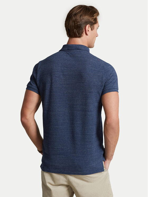 Polo Ralph Lauren Polo Ralph Lauren Polo majica 710548797012 Modra Slim Fit