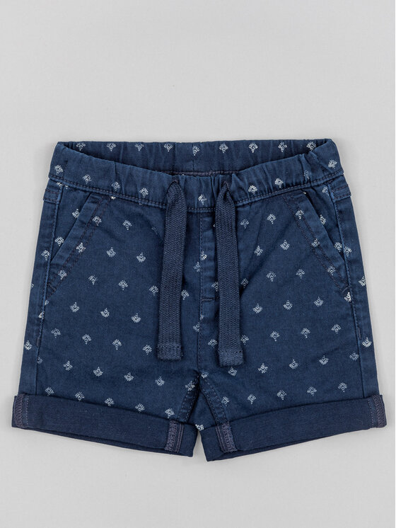 Zippy Pantalon scurți din material ZBBAP0402 23017 Bleumarin Regular Fit