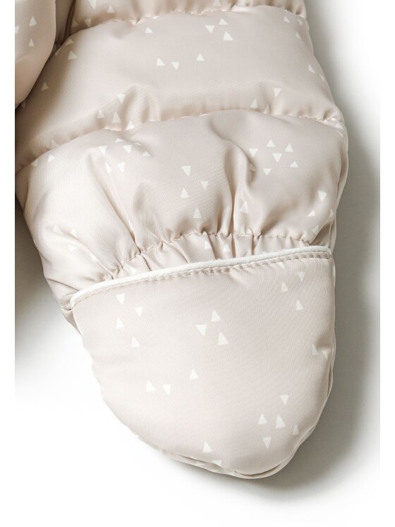 minoti minoti Kombinezon zimowy 31BABYSNOW10 Beżowy Regular Fit